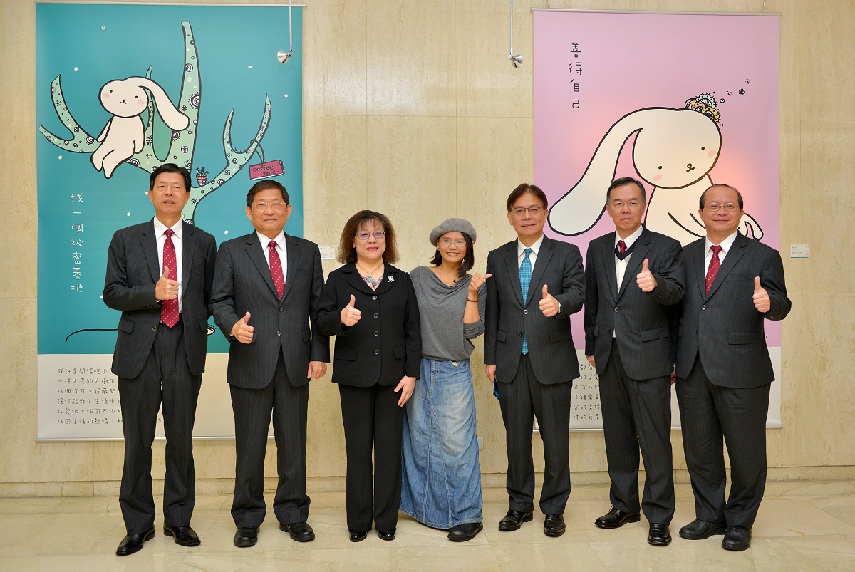 第一銀行深耕本土藝術 推出「單耳兔的寧靜提案」徐芳薇生活藝術展2/3