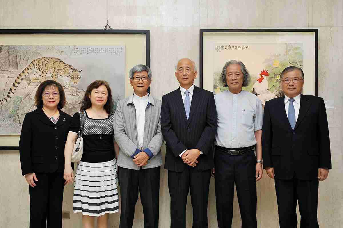 一銀深耕本土藝術 推出張克齊《麗水風華》工筆畫展1/3