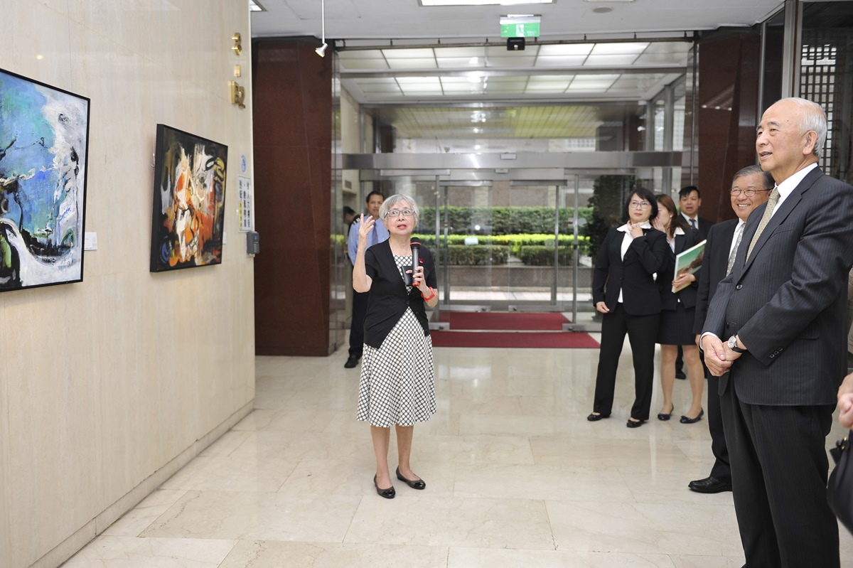 一銀深耕本土藝術 推出春風畫會《春藝盎然》創作聯展2/3