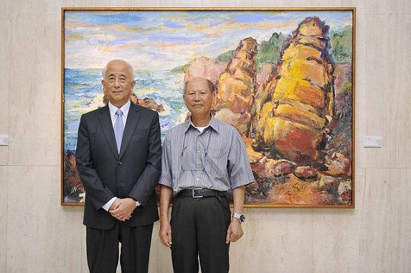 一銀深耕本土藝術 推出林顯宗《十全十美~寶島戀》油畫個展~1/4