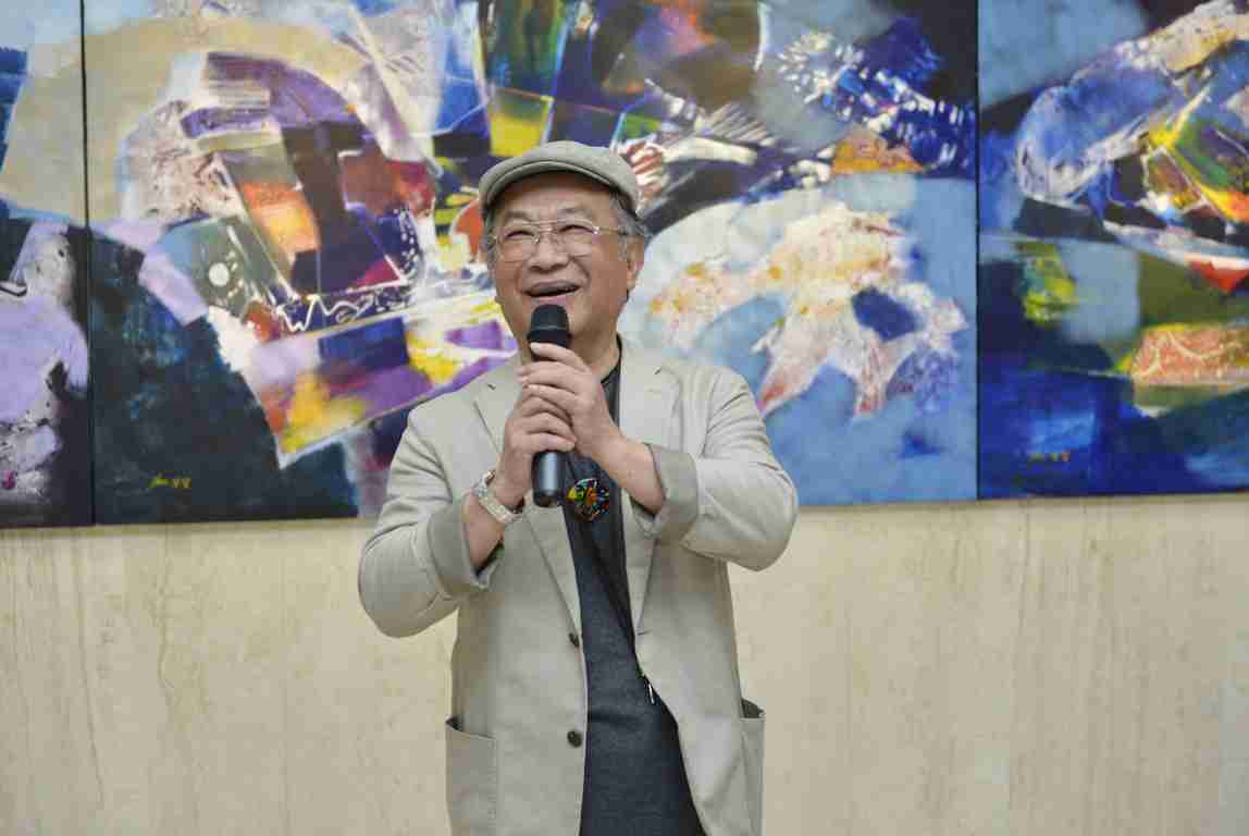 藍榮賢《時空對話》畫展1/3