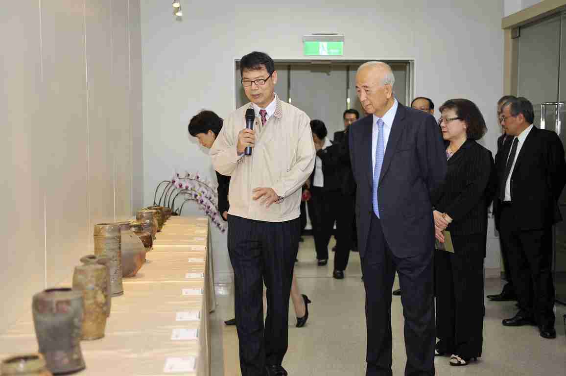 天目茶碗、鈞瓷與柴燒陶─楊春生陶藝個展1/3