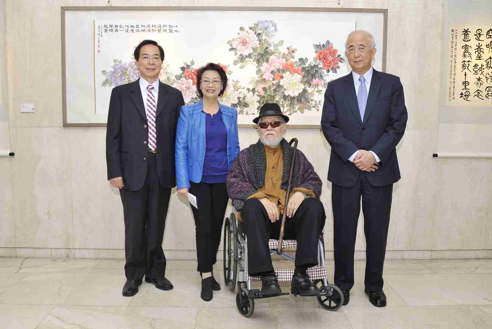 花開富貴迎新年~陳若慧的水墨意境1/5