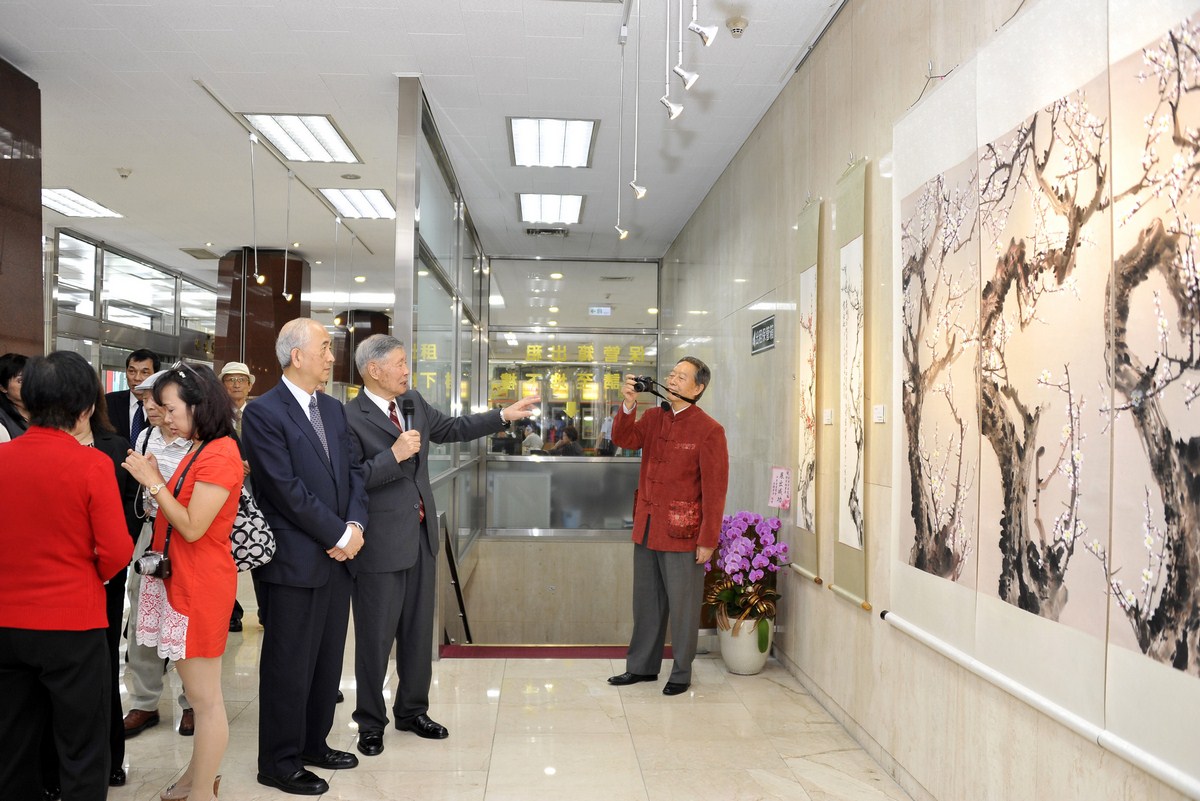 劉達運將軍梅畫展4/5