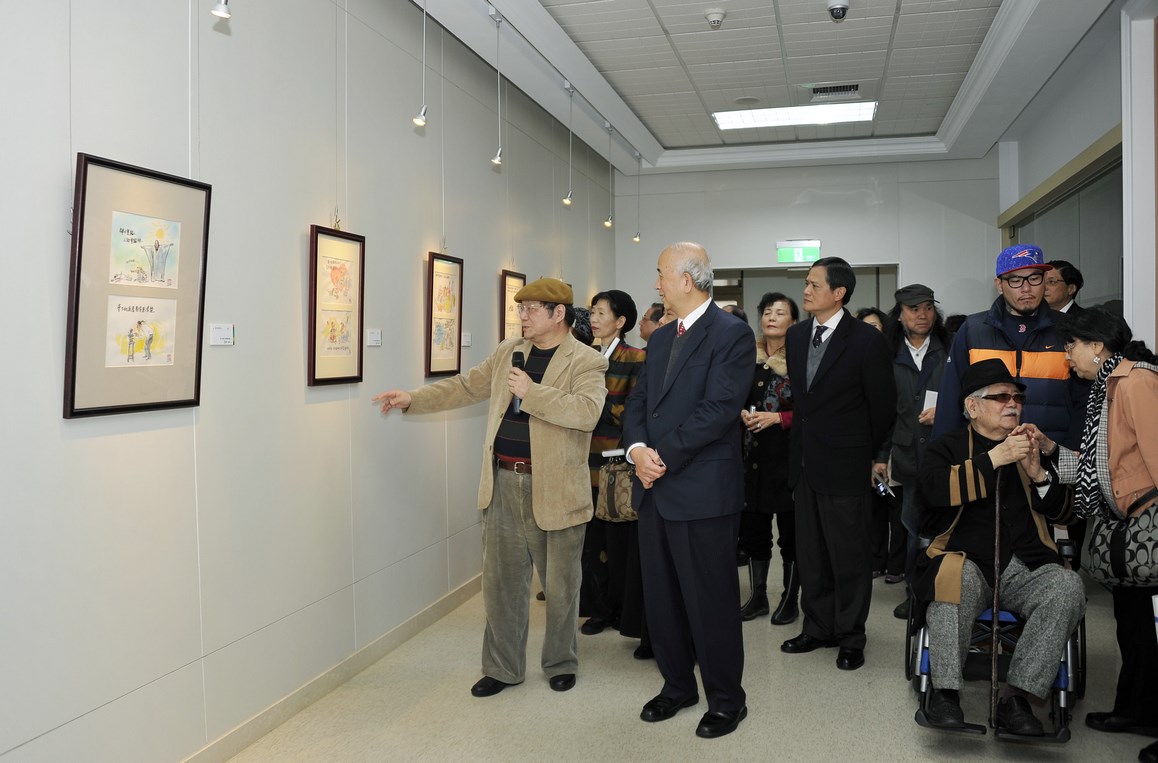 墨趣人生～唐健風水墨人物、攝影、漫畫展4/4