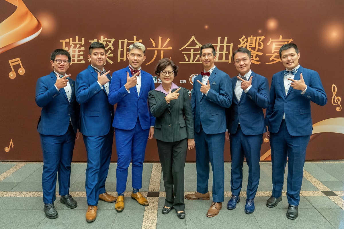跟著音樂環遊世界 一銀文教基金會臺北場音樂會壓軸登場，共一張圖