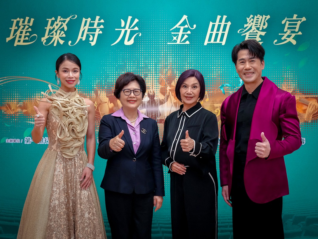 一銀文教基金會港都音樂會首度結合永續展覽 林芯儀、羅時豐同臺飆唱