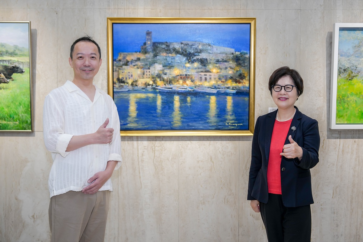第一銀行文教基金會深耕本土藝文 藝術家蘇瑞明油畫創作開展